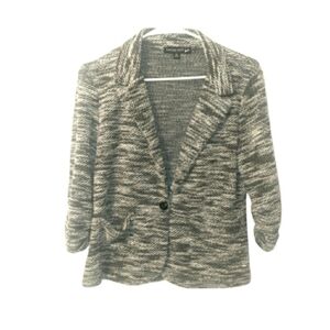 Living Doll Boucle Pocketed Blazer